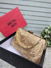 Fancy Hand Clutch for Women Stylish Metal Body