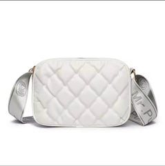 Imported Ladies Mr Puffer Handbag Long Belt & Double Zipper