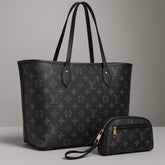 LV 2-Piece Premium Quality Tote Bag with Brand Logo