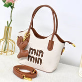 MIN MIN Imported Crossbody Bag with Long Strap