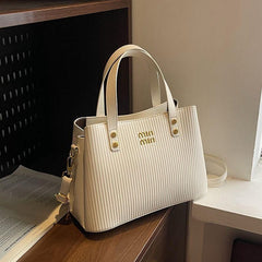 Official Branded MIN MIN Leather Handbag & Crossbody for Women