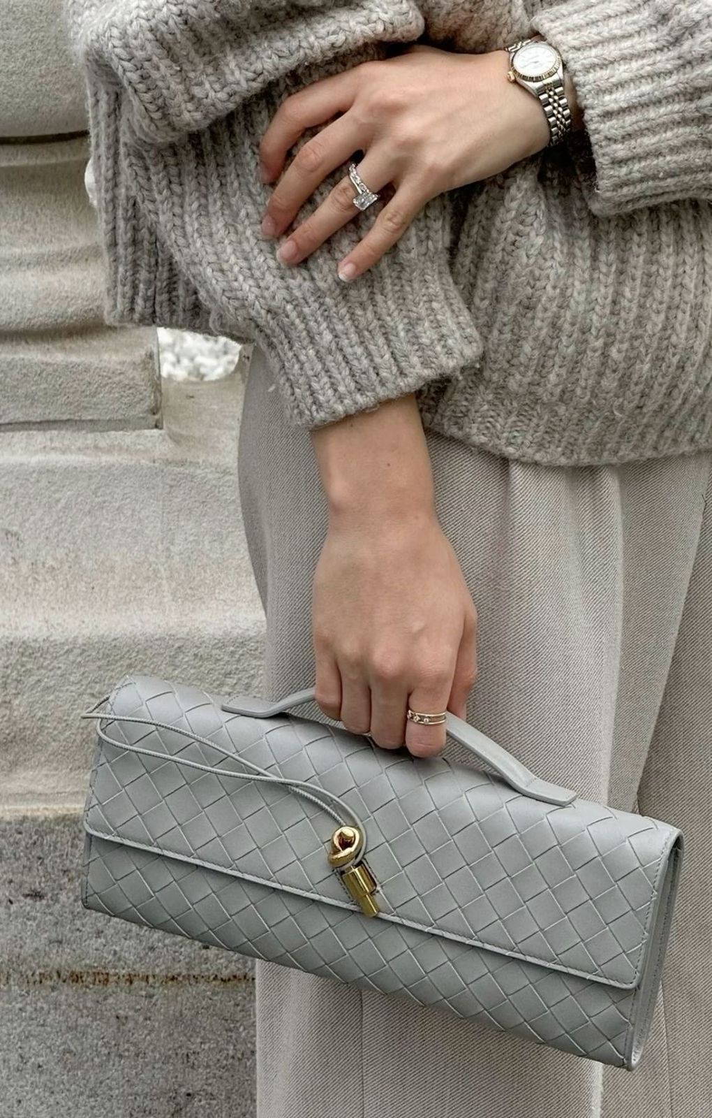 BOTTEGA VENETA Andiamo Clutch