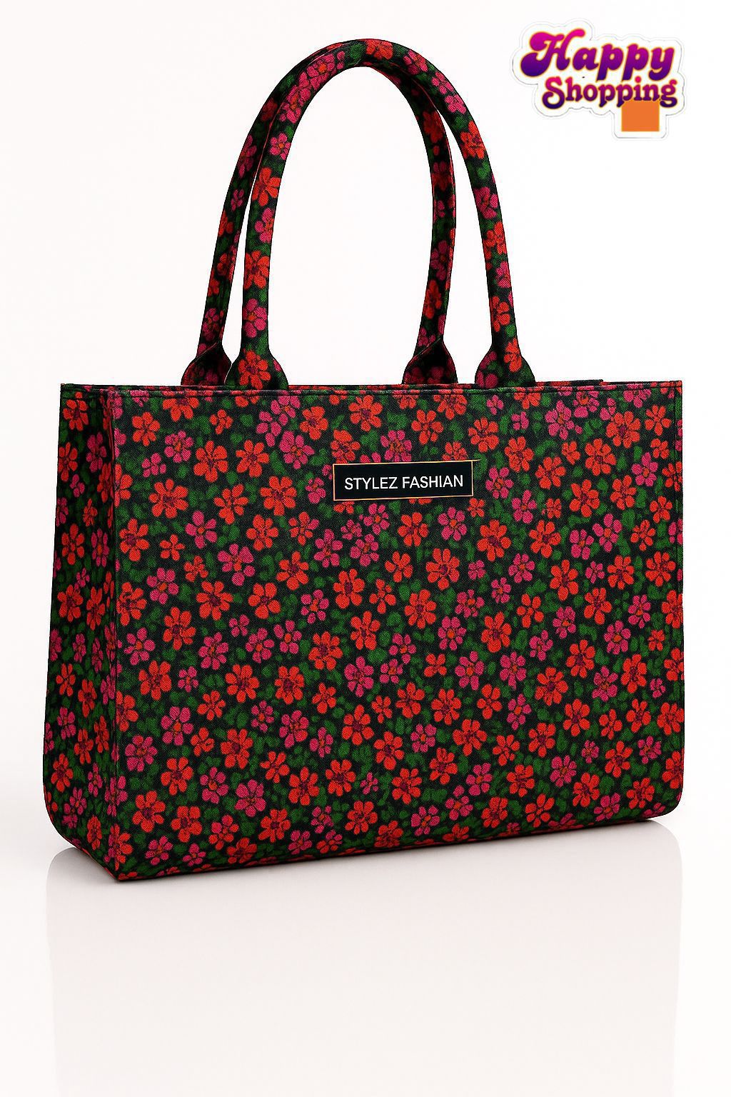 Canvas Printed Shoulder Bag for Girls