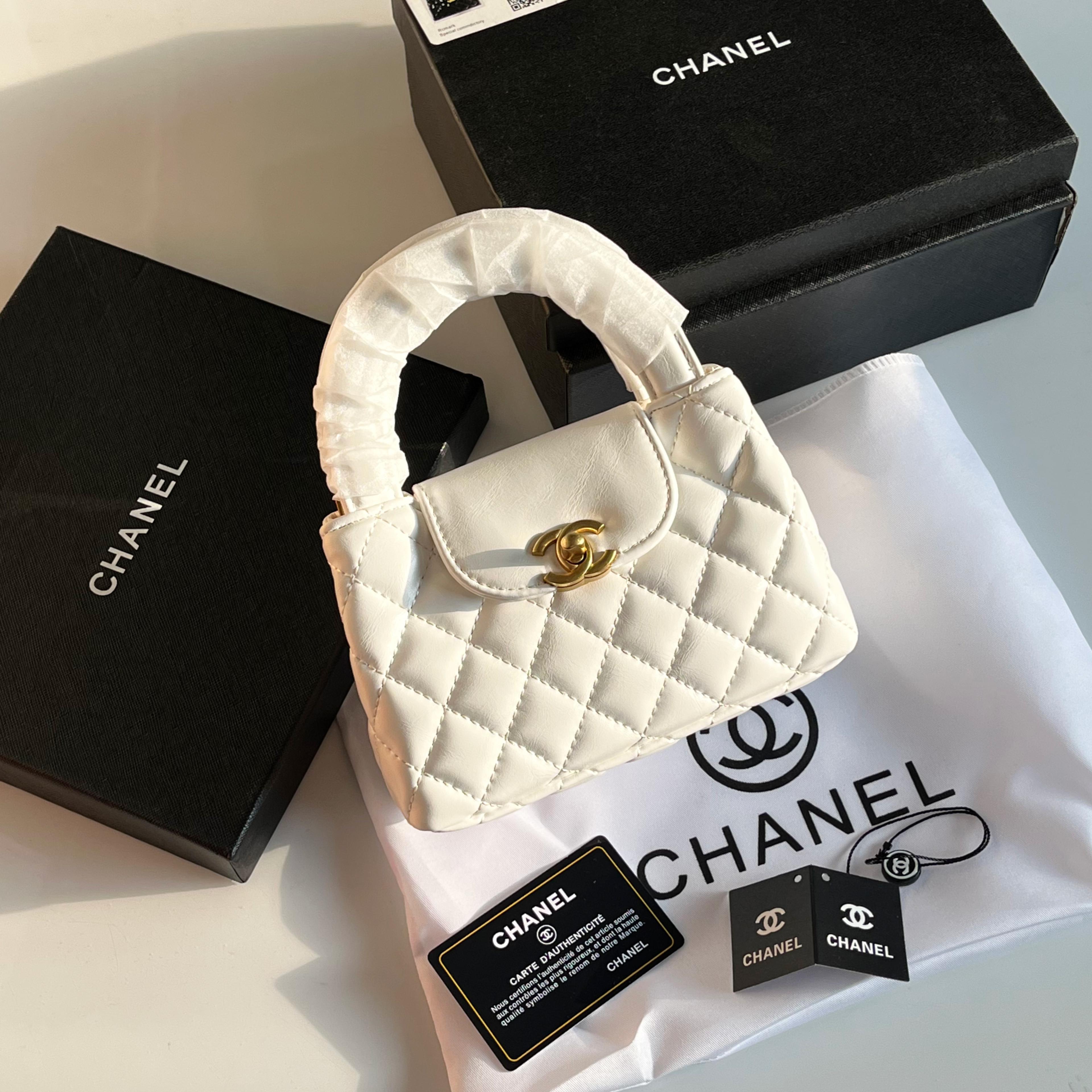 Chanel Small Kelly Crossbody Bag with Long Chain