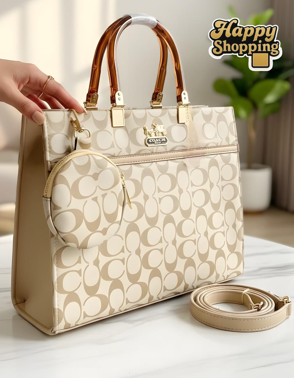 Coach 2pcs Rexgine Shoulder Bag Set
