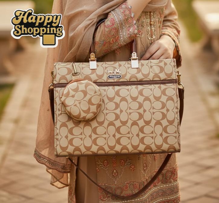 Coach 2pcs Rexgine Shoulder Bag Set