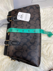 Coach Darcie Carryall Bag in Blocked Signature Canvas