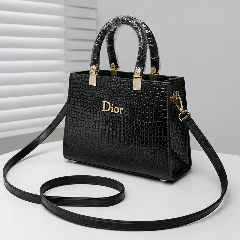 Dior Masterpiece Bag with Acrylic Handle & Long Belt