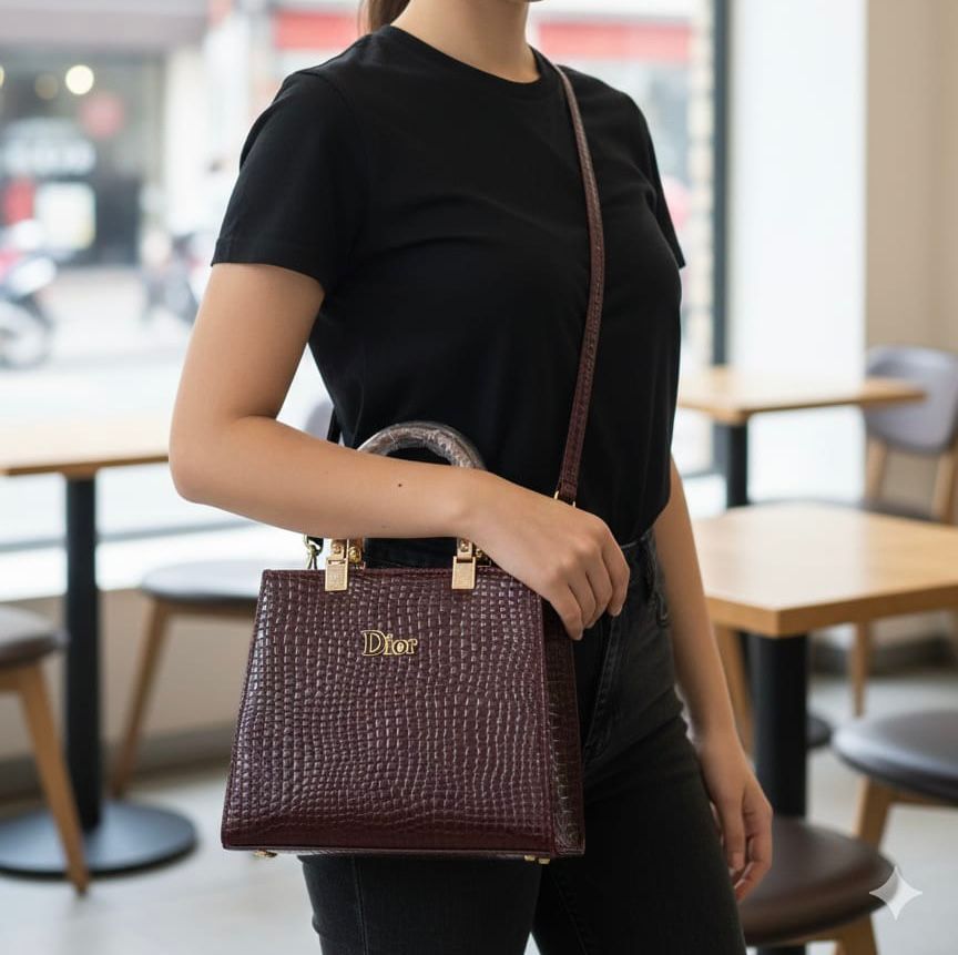 Dior Masterpiece Bag with Acrylic Handle & Long Belt