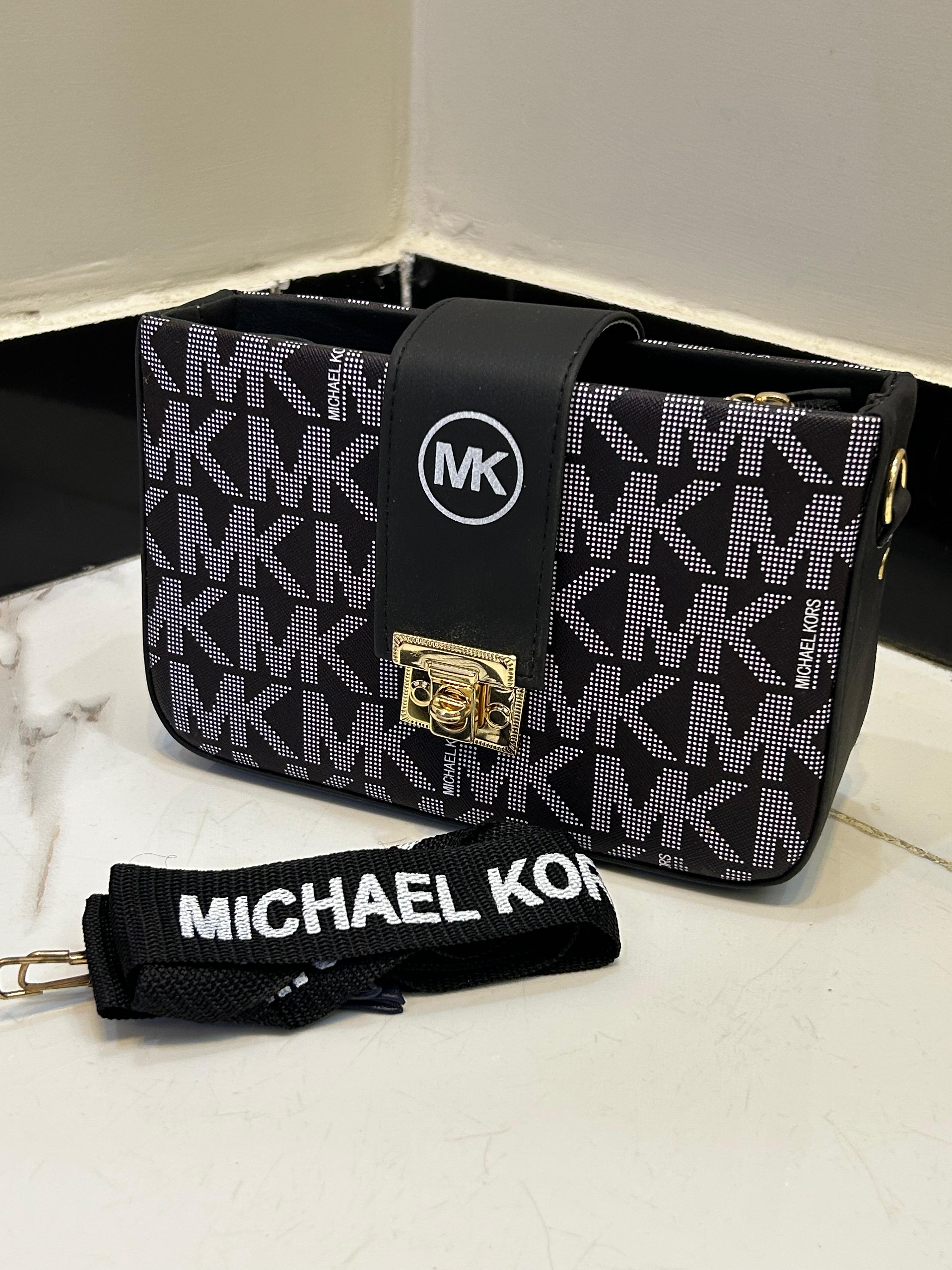 High Quality Cross Body Bag with Long MK Belt