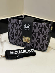 High Quality Cross Body Bag with Long MK Belt