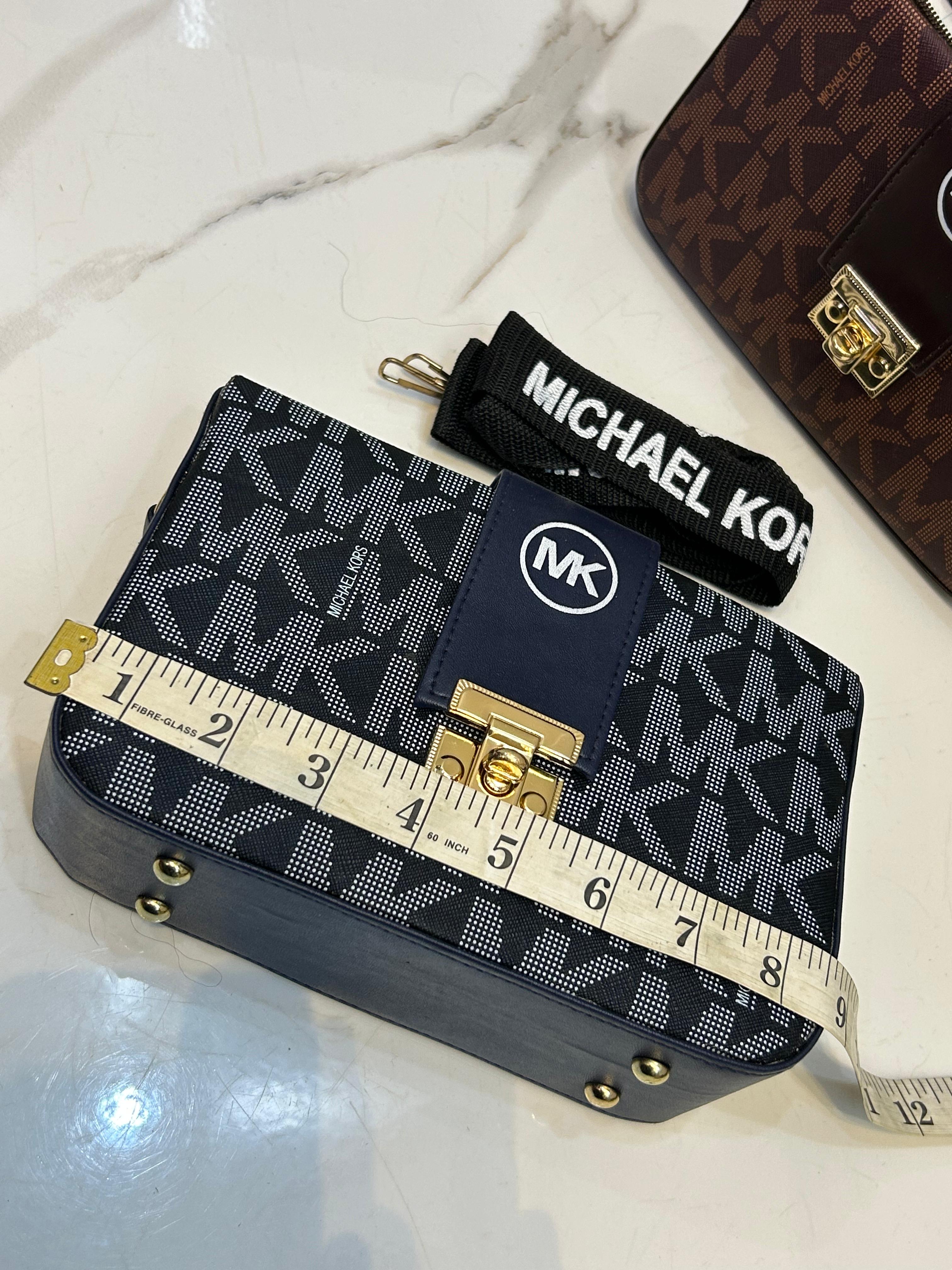 High Quality Cross Body Bag with Long MK Belt