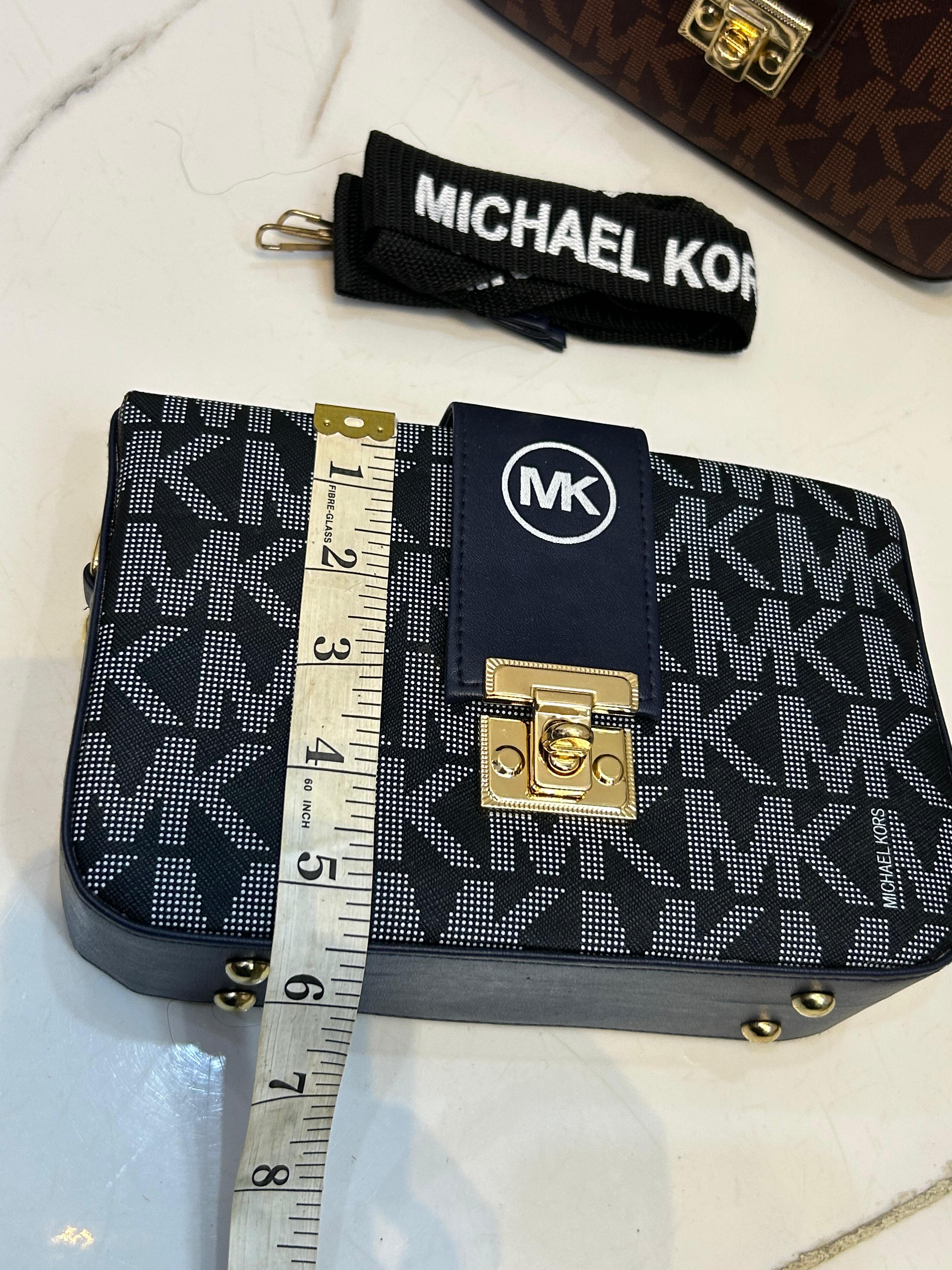 High Quality Cross Body Bag with Long MK Belt