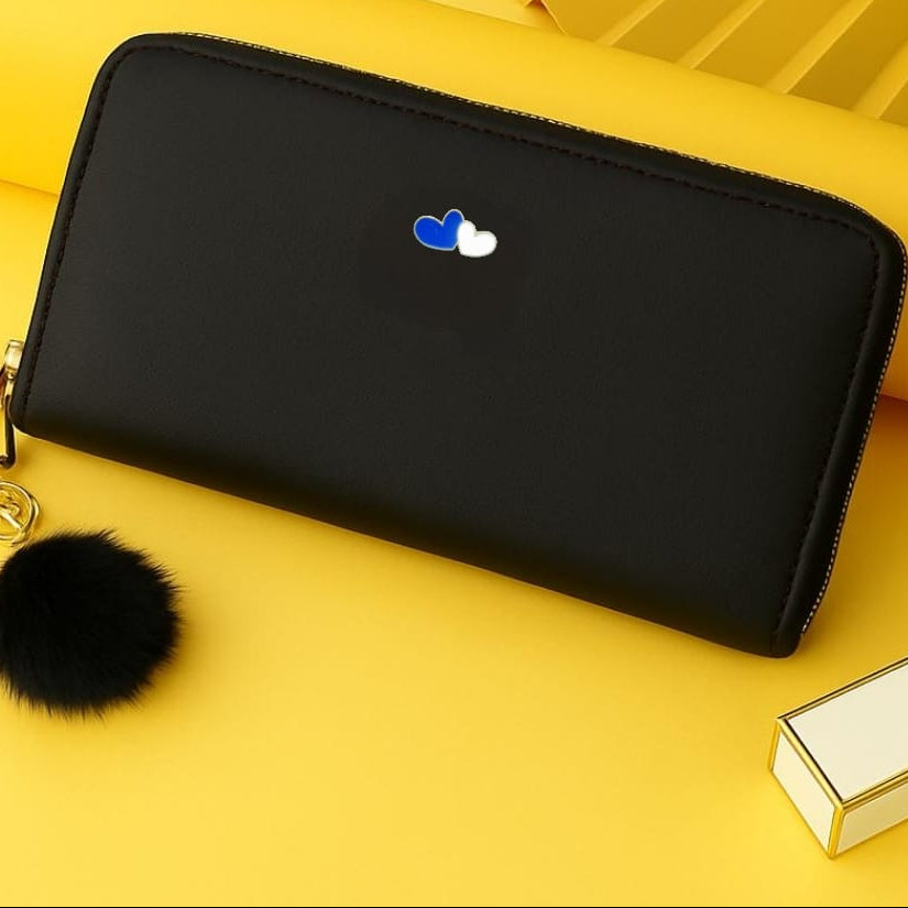 Imported Collection High Quality Long Wallet with Long Belt