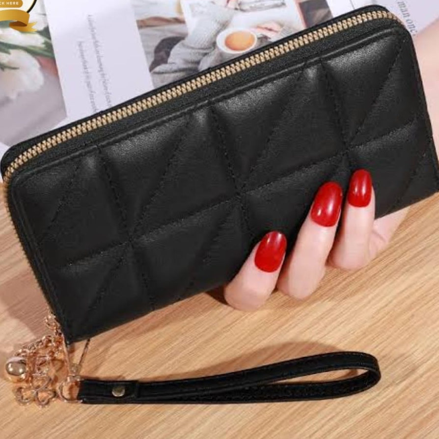 Imported Collection High Quality Long Wallet with Long Belt