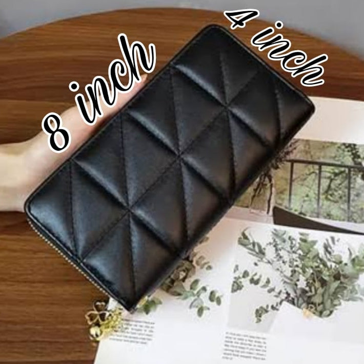 Imported Collection High Quality Long Wallet with Long Belt