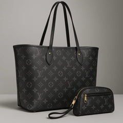 LV 2-Piece Premium Quality Tote Bag with Brand Logo