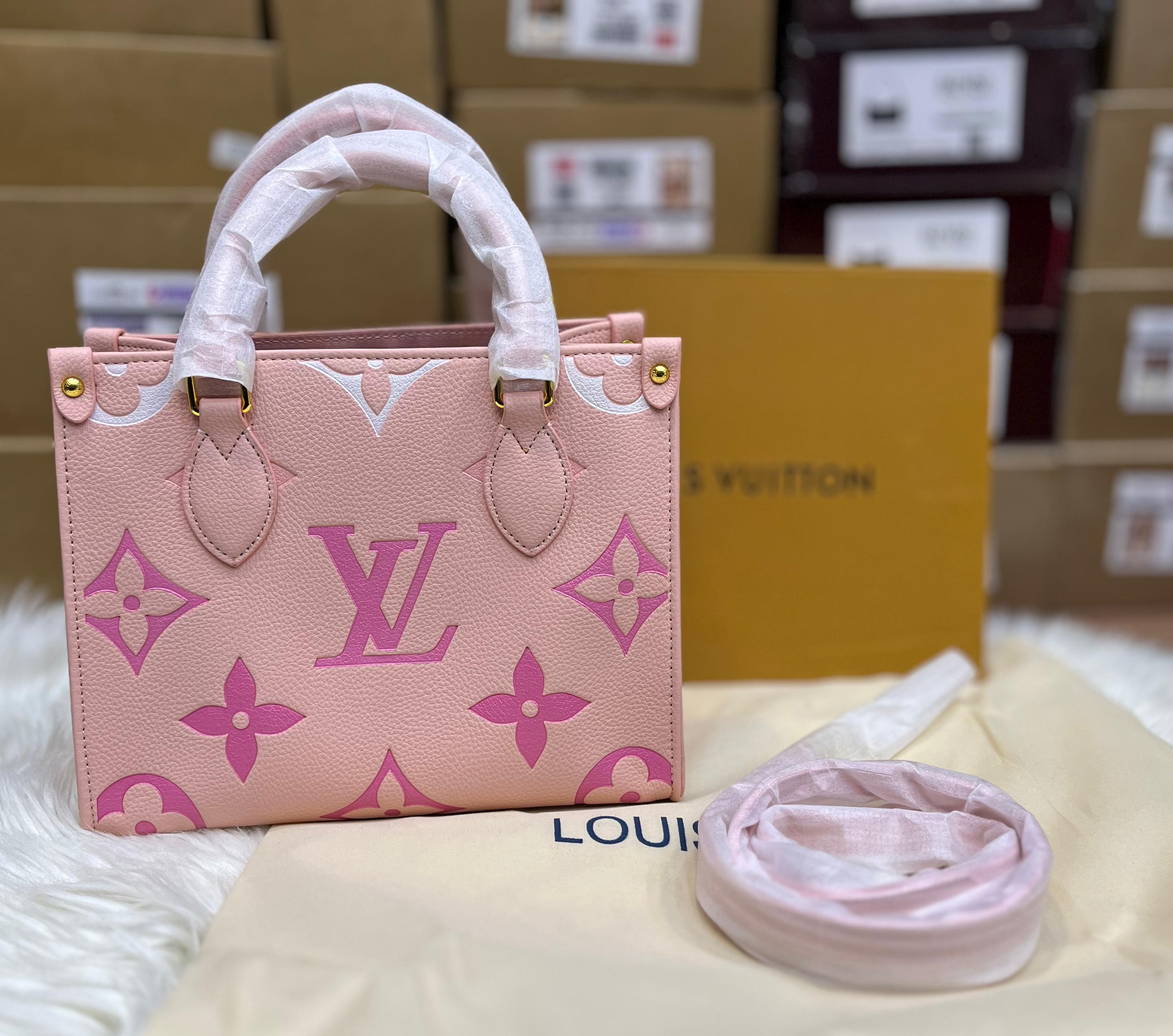 Louis Vuitton OnTheGo PM Leather Handbag Premium Quality