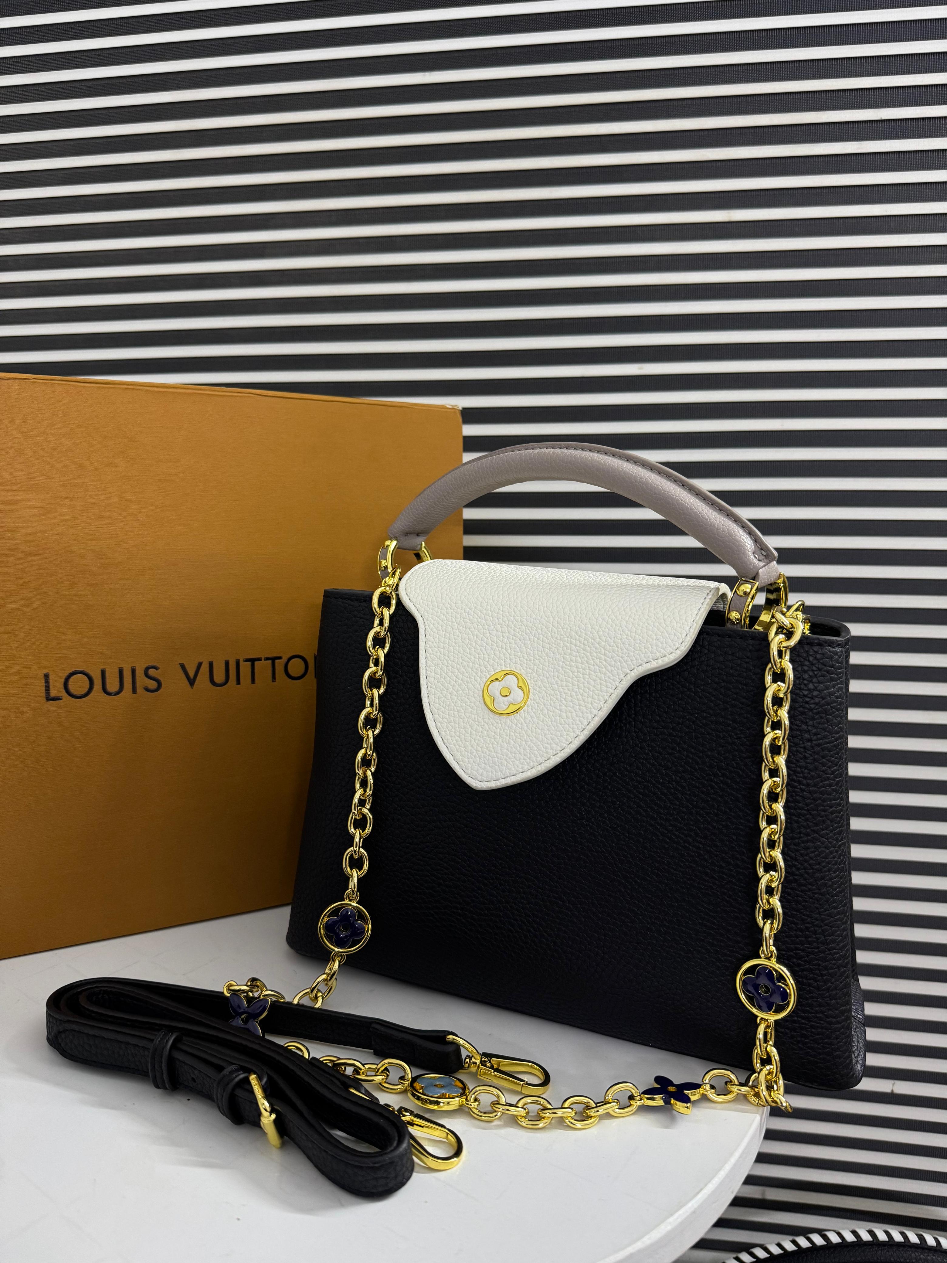 Louis Vuitton The Capucines Official Model Handbag