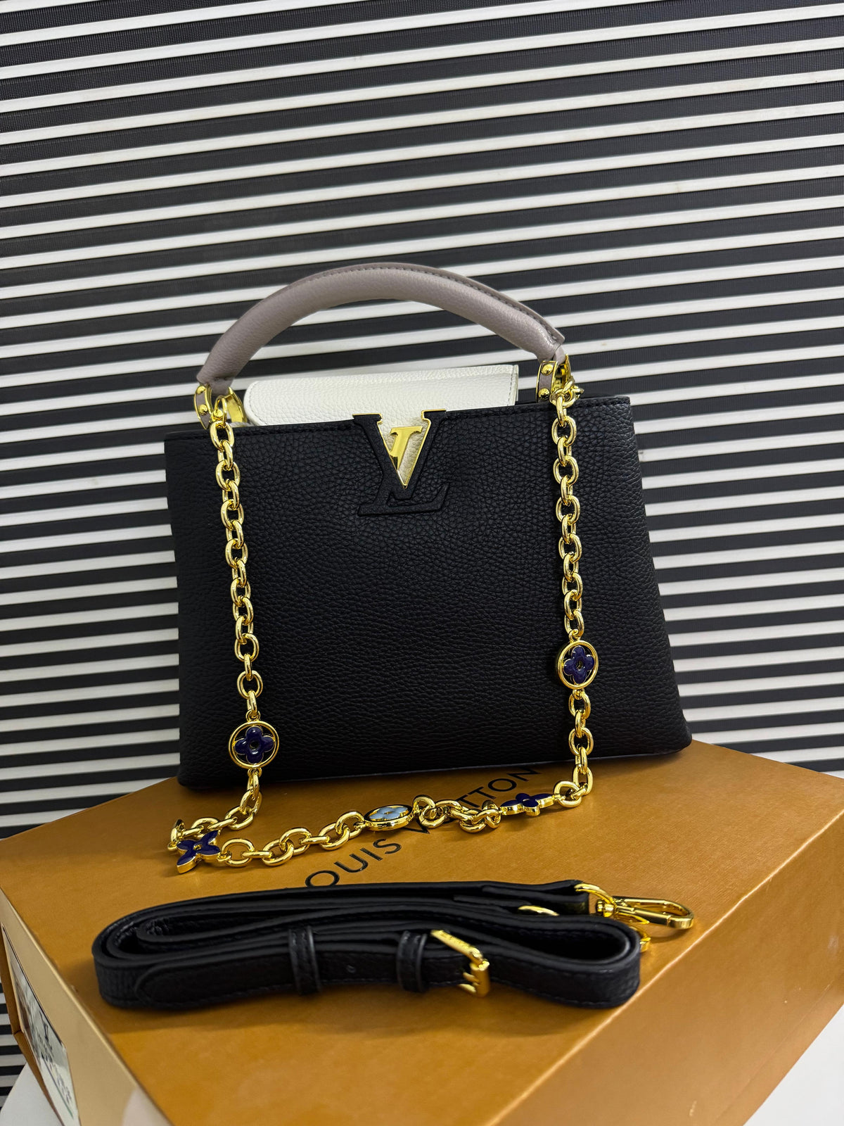 Louis Vuitton The Capucines Official Model Handbag