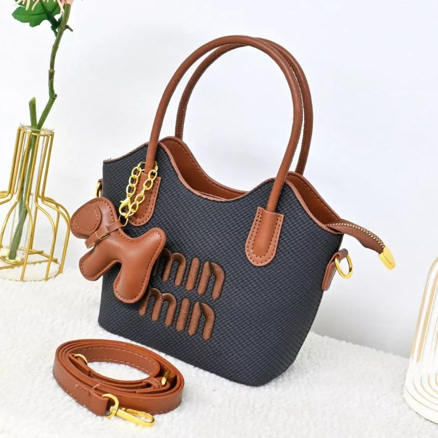 MIN MIN Imported Crossbody Bag with Long Strap