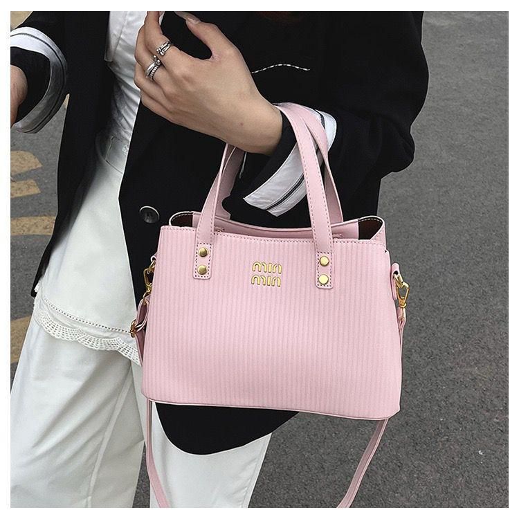 Official Branded MIN MIN Leather Handbag & Crossbody for Women