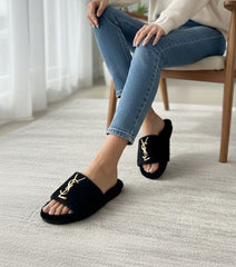 Saint Laurent YSL Furr Extra Soft Slipper