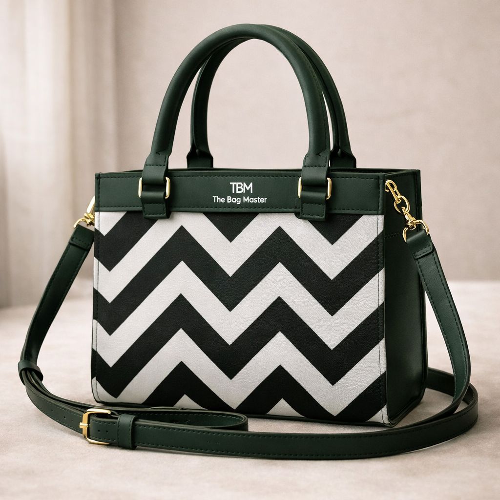 TBM The Bag Master High Quality Handbag with Long Belt