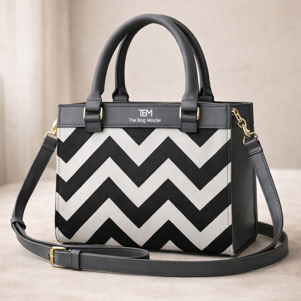 TBM The Bag Master High Quality Handbag with Long Belt