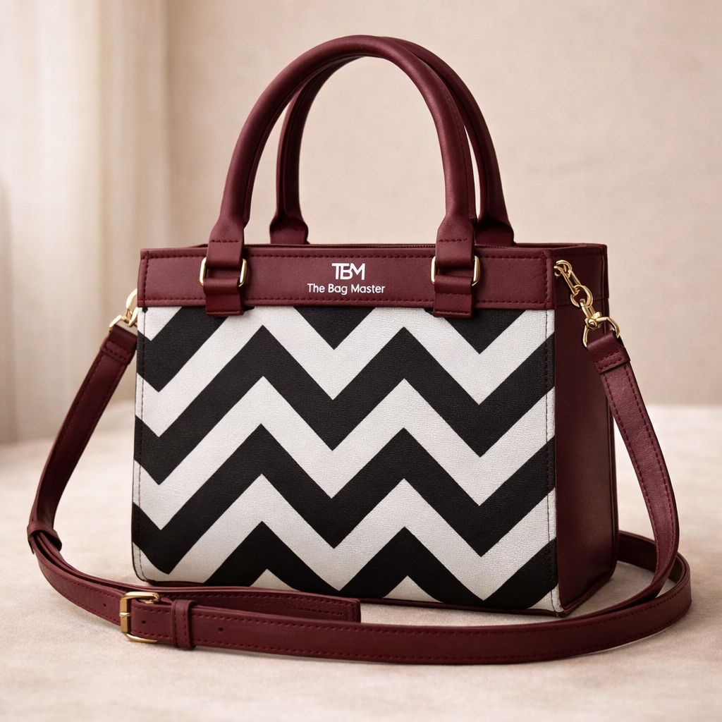 TBM The Bag Master High Quality Handbag with Long Belt