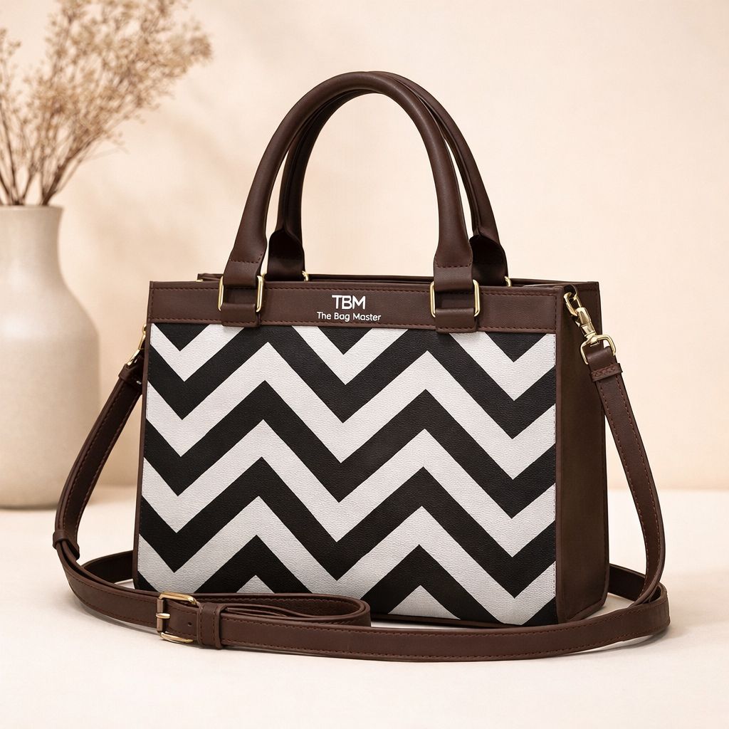 TBM The Bag Master High Quality Handbag with Long Belt