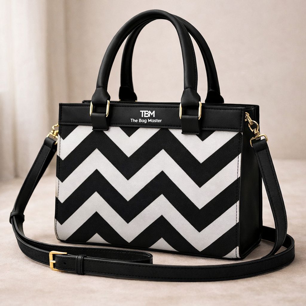 TBM The Bag Master High Quality Handbag with Long Belt