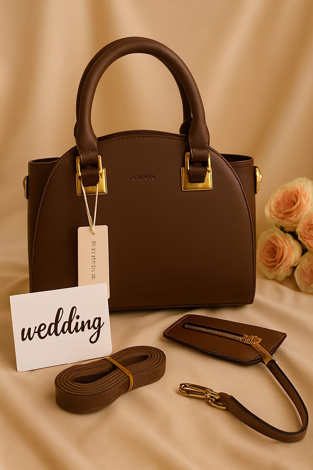 Taihong Official Branded Leather Handbag