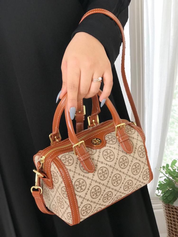 Tory Burch Branded Duffle Bag with Brand Box & Belt