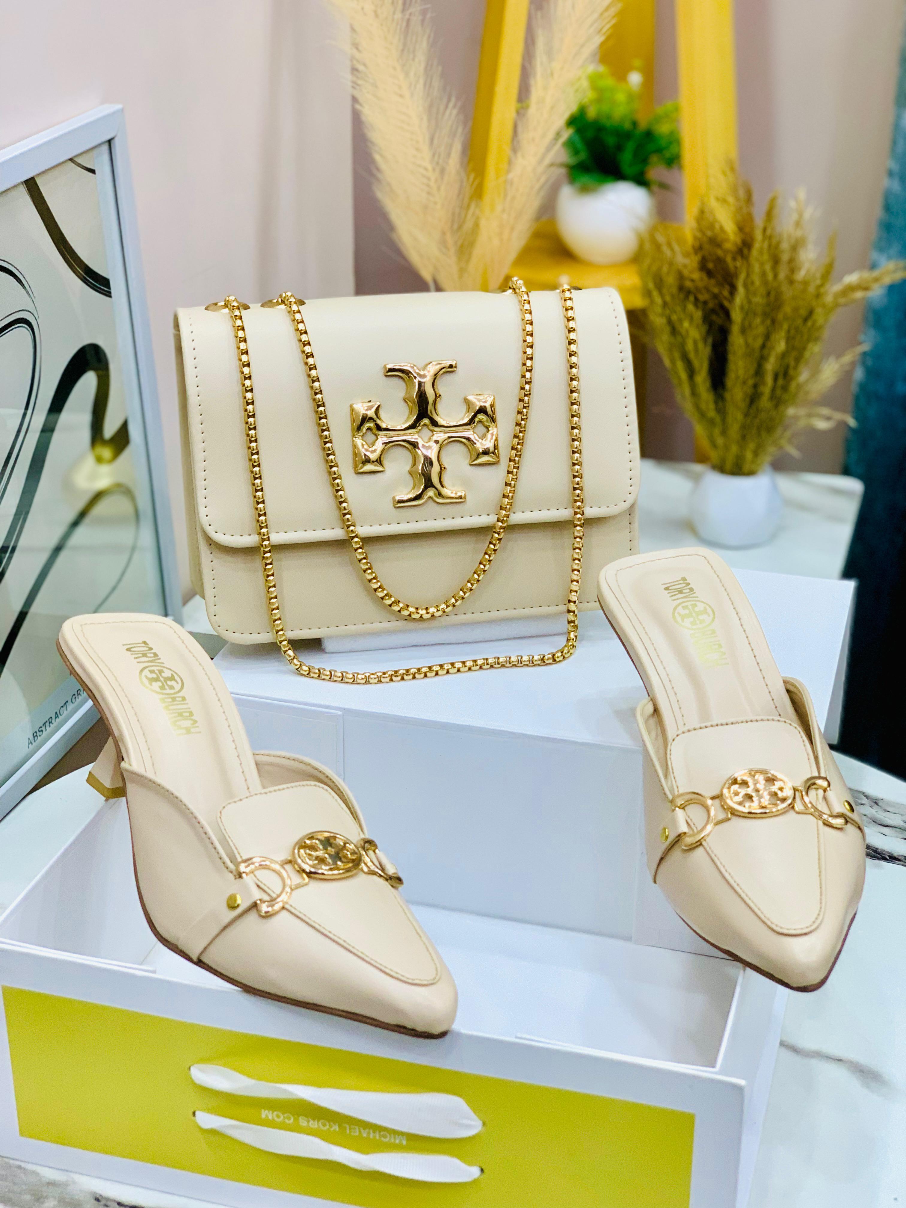 Tory Burch Heel & Crossbody Bag Combo Deal