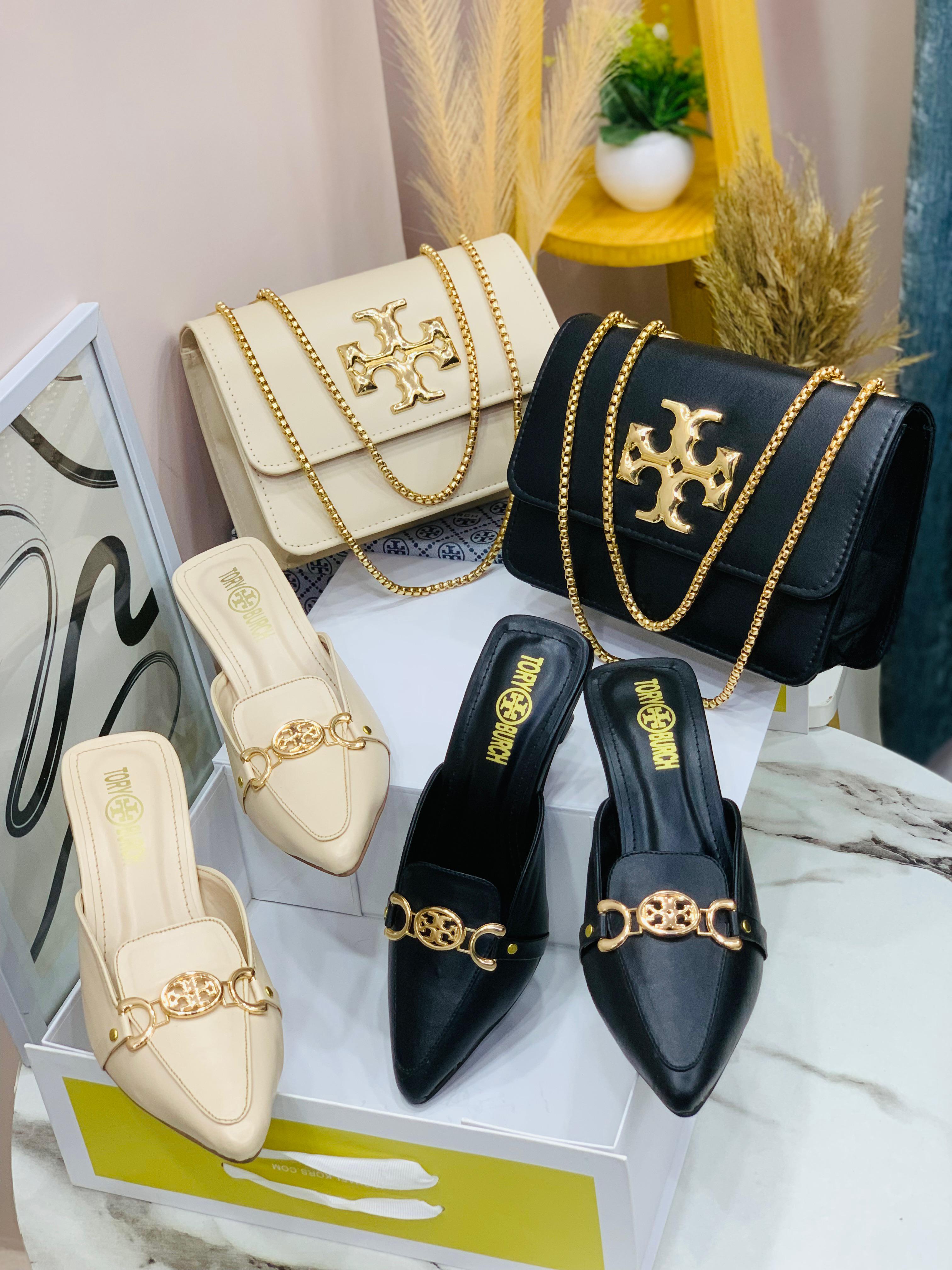 Tory Burch Heel & Crossbody Bag Combo Deal