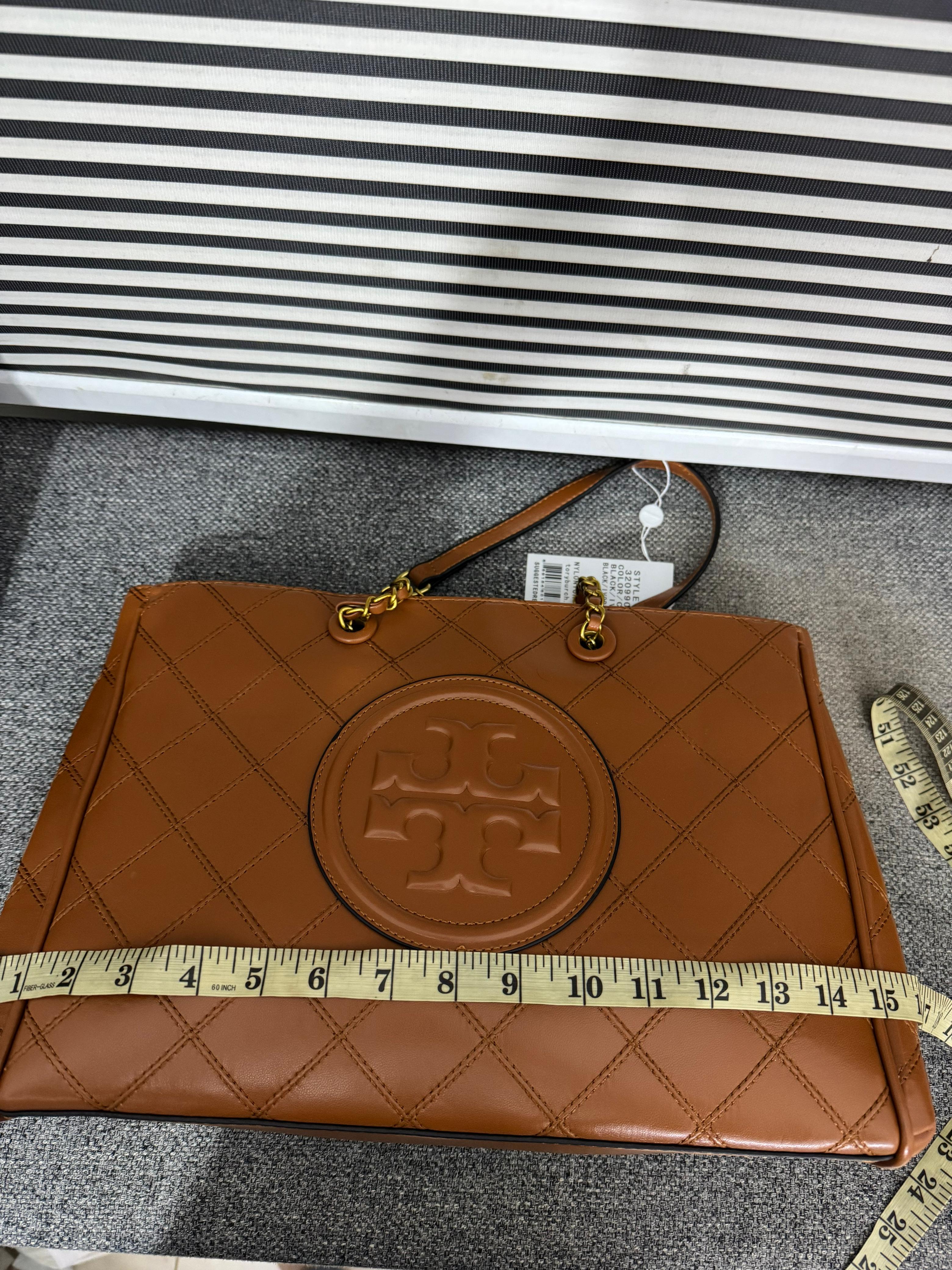 Tory Burch Soft Fleming Large Tote Official Model