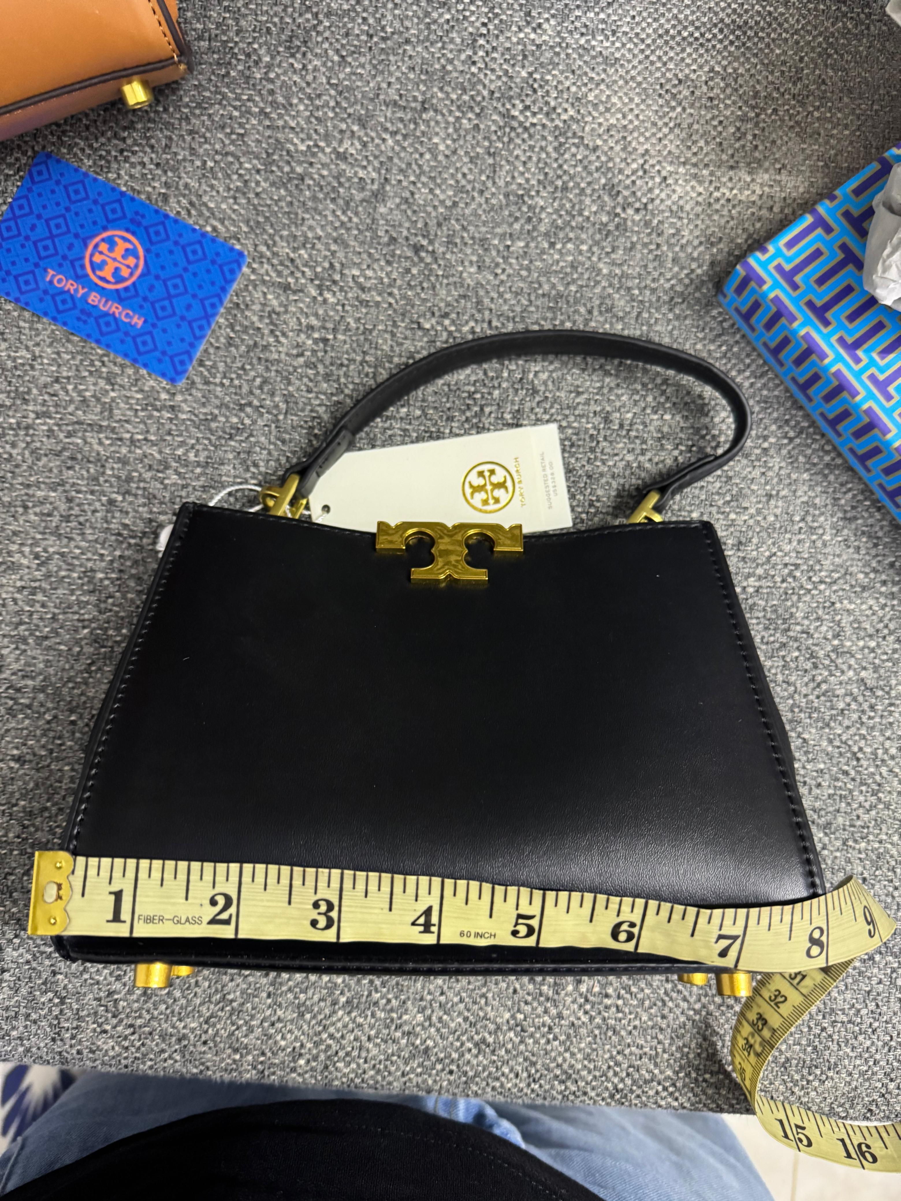 Tory Burch T Eleanor Mini Leather Satchel Hand Bag