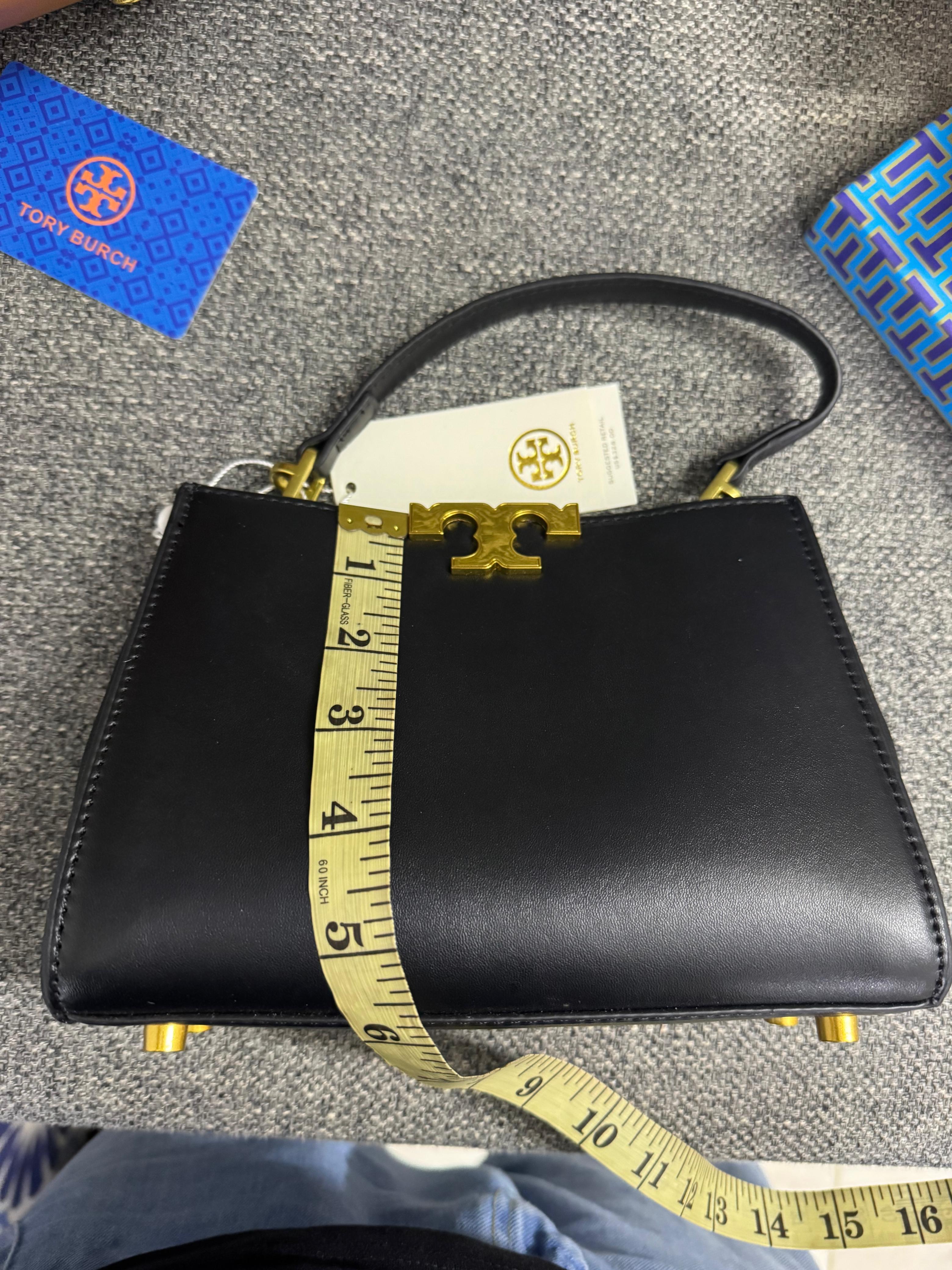 Tory Burch T Eleanor Mini Leather Satchel Hand Bag
