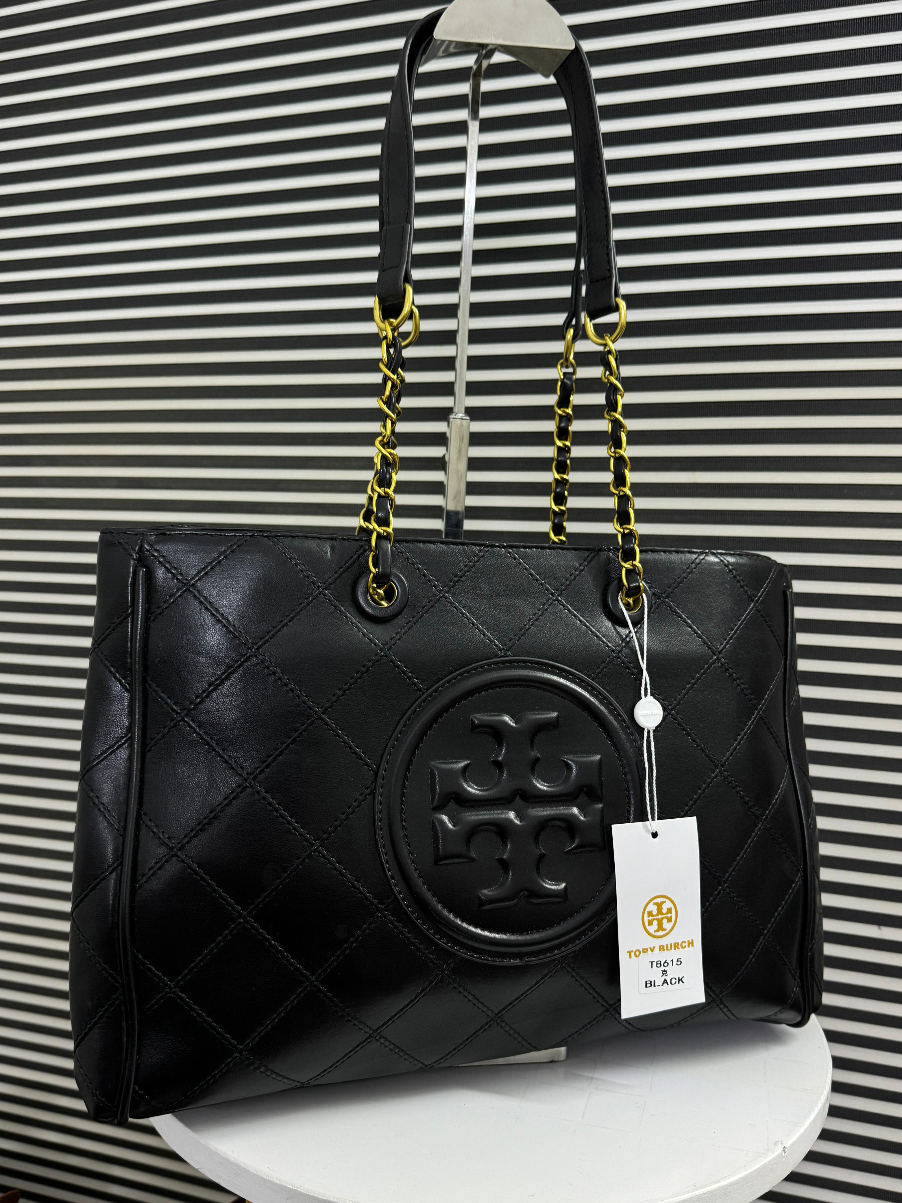 Tory Burch Soft Fleming Large Tote Official Model