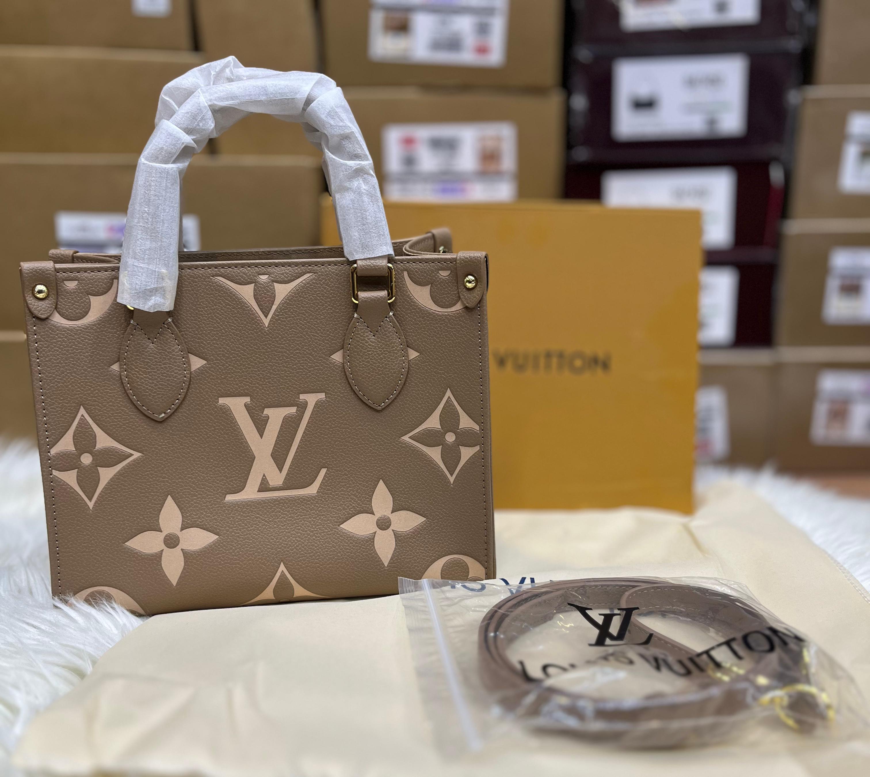 Louis Vuitton OnTheGo PM Leather Handbag Premium Quality